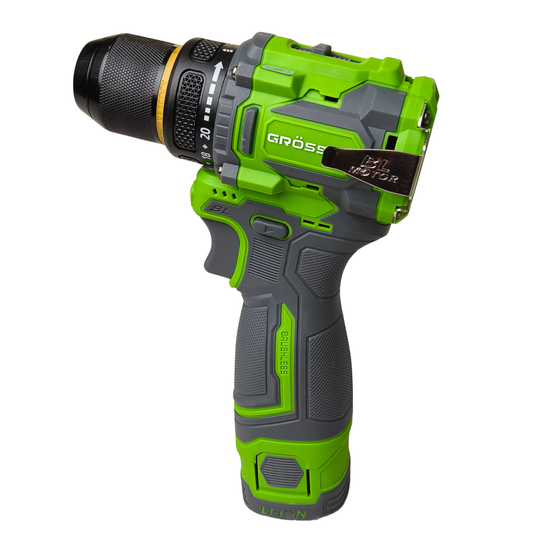 Аккумуляторный шуруповерт Grosser GCD 16/55 PRO (16.8В, 55 Нм