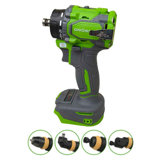 ギュパール Акумуляторний шуруповерт Grosser GCD 600 Multi20В 60 Нм безщітковий
