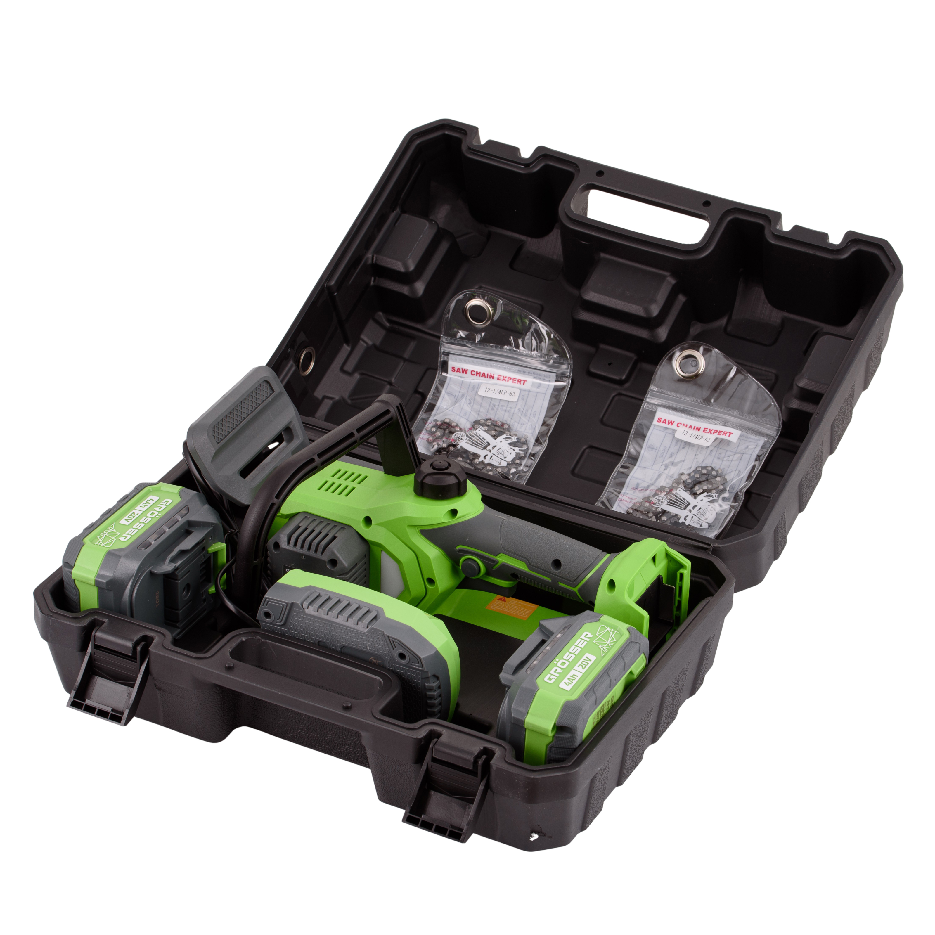 Акумуляторна пила ланцюгова Grosser GCS 122 - 3